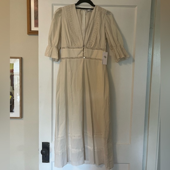 NWT Reformation Fran Cotton Midi Dress - Picture 5 of 7